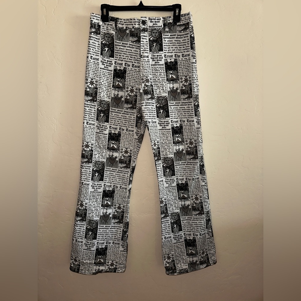 Motel Rocks graphic print pants